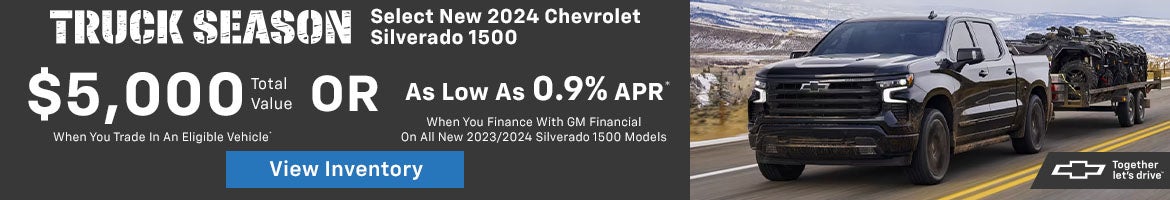 New 2024 Chevrolet Silverado 1500 