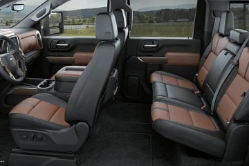 Interior appearance of the 2021 Chevrolet Silverado 2500HD available at Morristown Chevrolet