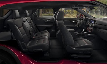 Interior appearance of the 2021 Chevrolet Trailblazer available at Morristown Chevrolet