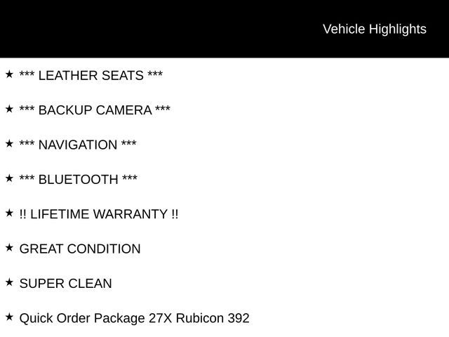 2023 Jeep Wrangler Rubicon 392