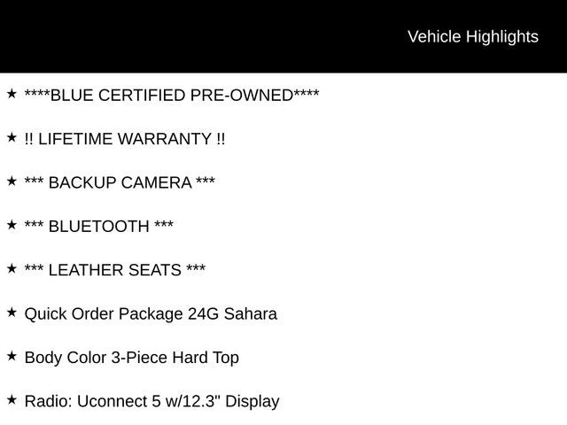 2025 Jeep Wrangler Sahara