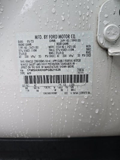 2023 Ford Explorer ST-Line