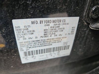 2025 Ford Explorer Platinum