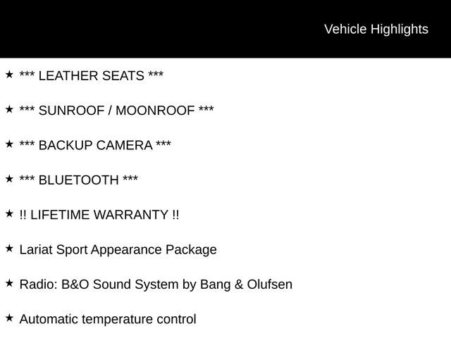 2023 Ford F-150 Lariat