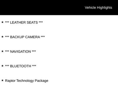 2019 Ford F-150 Raptor