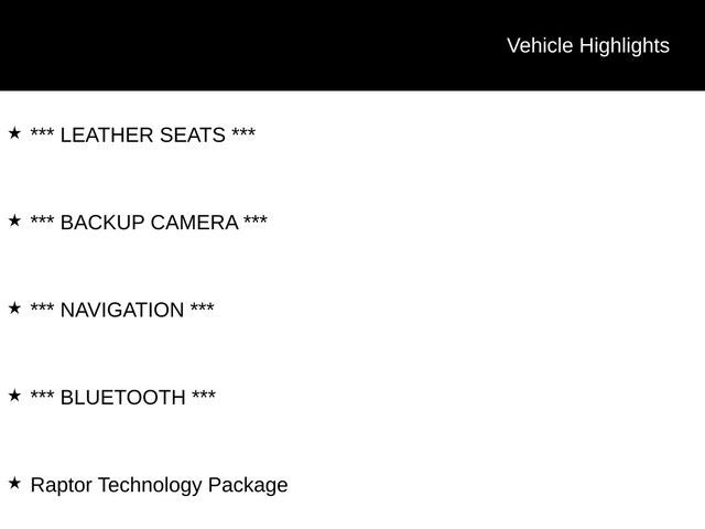 2019 Ford F-150 Raptor