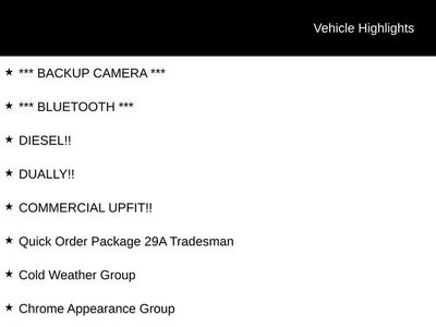 2018 RAM 3500 Tradesman