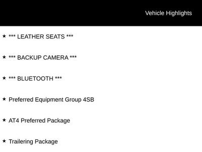 2019 GMC Sierra 1500 AT4