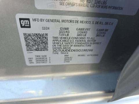 2025 GMC Sierra 1500 SLT