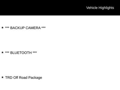 2021 Toyota Tacoma TRD Off-Road