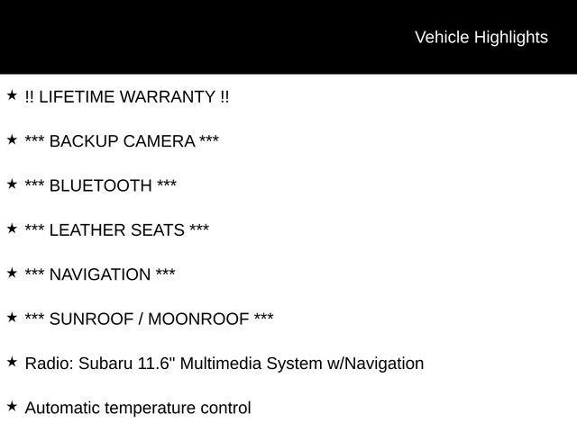 2025 Subaru Outback Limited