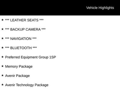 2020 Buick Enclave Avenir