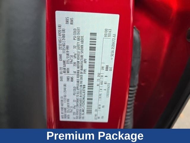 2022 Lincoln Corsair Standard