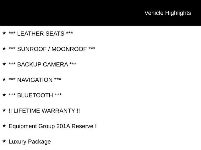 2022 Lincoln Navigator Reserve