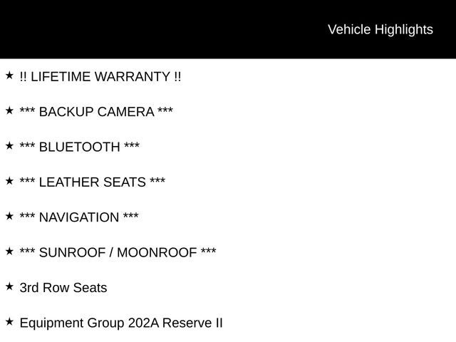 2025 Lincoln Navigator L Reserve