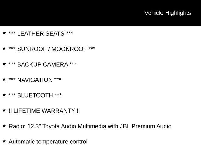 2025 Toyota Highlander Platinum