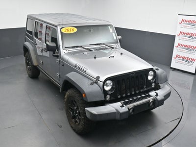 2016 Jeep Wrangler Unlimited Willys