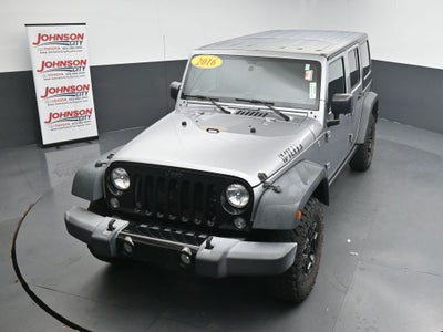 2016 Jeep Wrangler Unlimited Willys