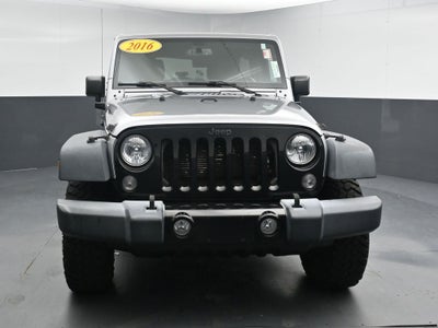 2016 Jeep Wrangler Unlimited Willys