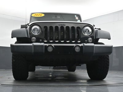 2016 Jeep Wrangler Unlimited Willys