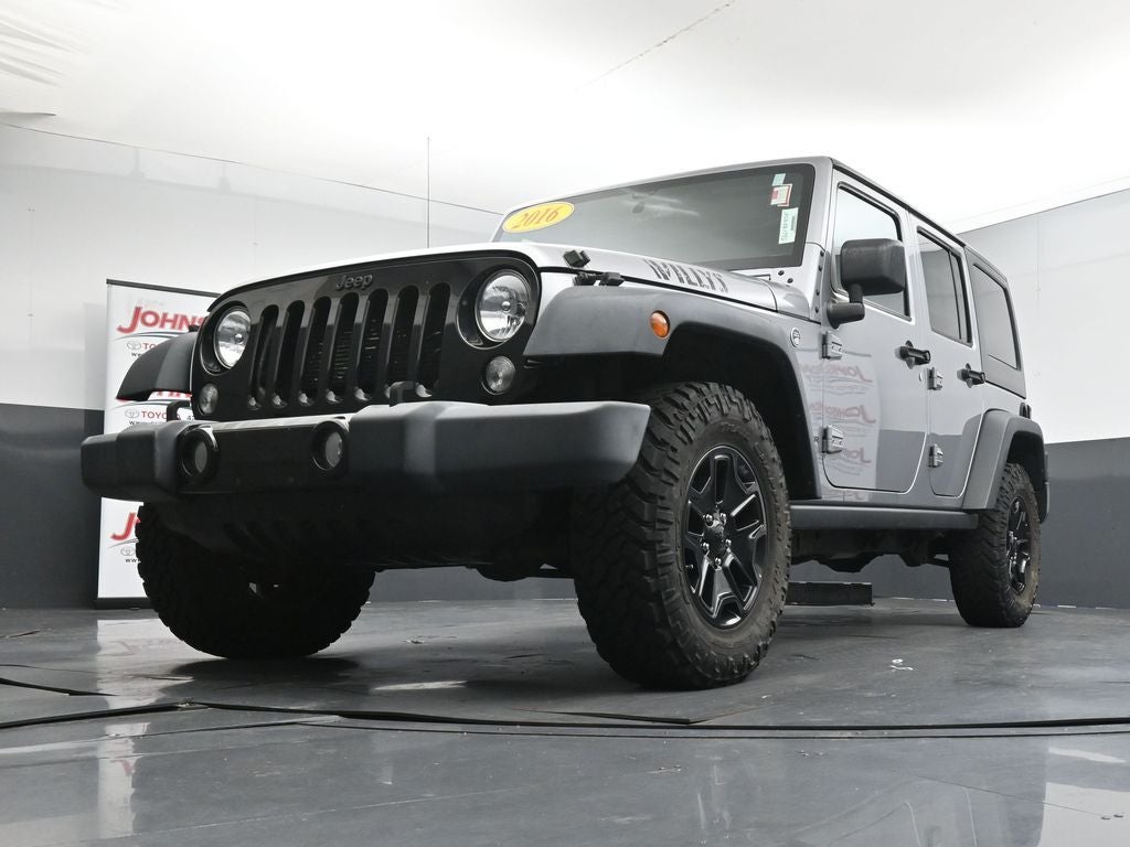 2016 Jeep Wrangler Unlimited Willys