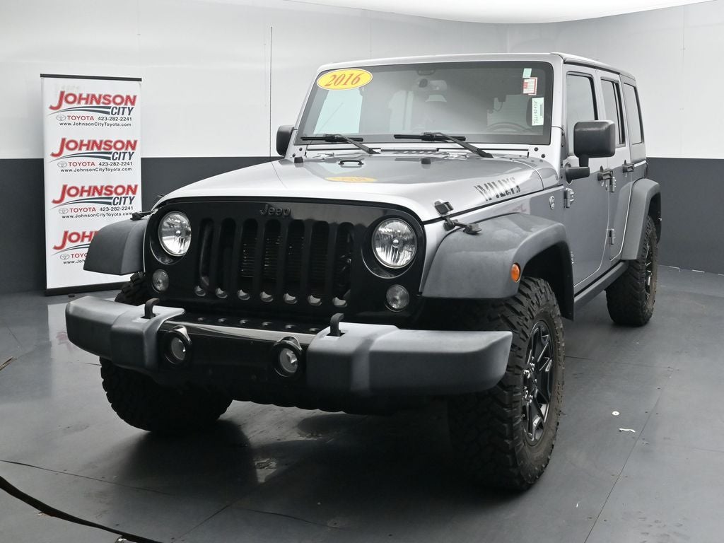 2016 Jeep Wrangler Unlimited Willys
