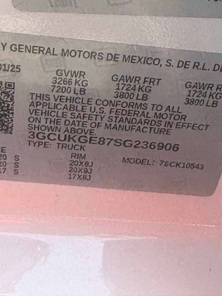 2025 Chevrolet Silverado 1500 LTZ