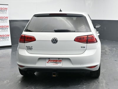 2015 Volkswagen Golf TDI S 4-Door