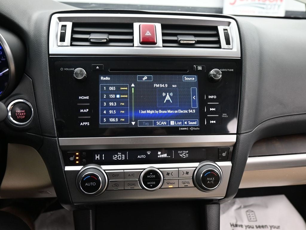 2017 Subaru Outback 2.5i Limited