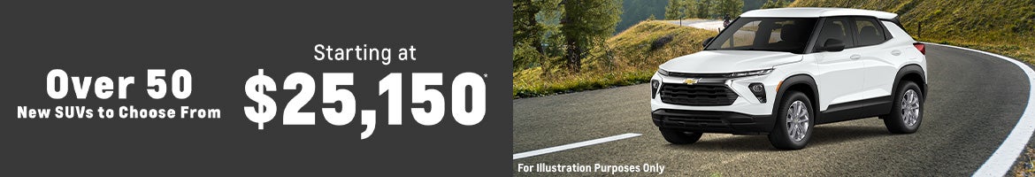 Over 50 New SUVs to Choose From