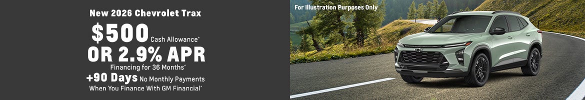 New 2026 Chevrolet Trax