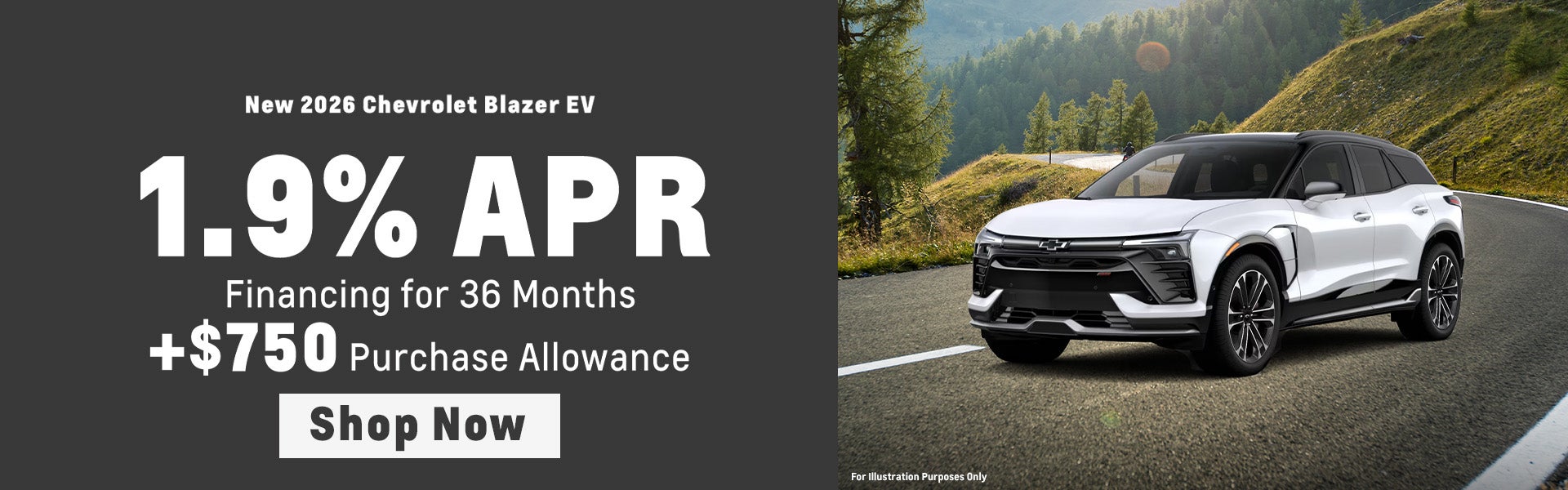 New 2026 Chevrolet Blazer EV