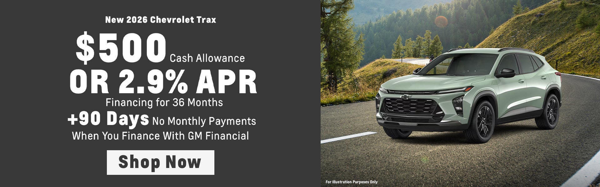 New 2026 Chevrolet Trax