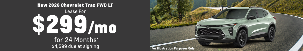New 2026 Chevrolet Trax FWD LT