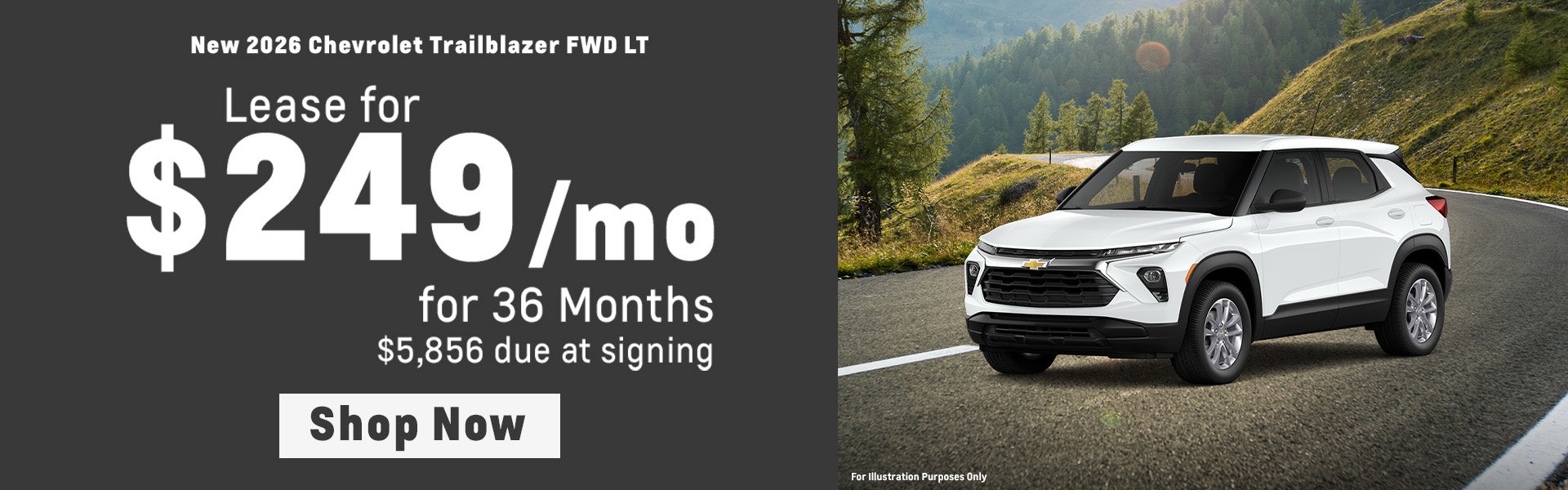 New 2026 Chevrolet Trailblazer FWD LT