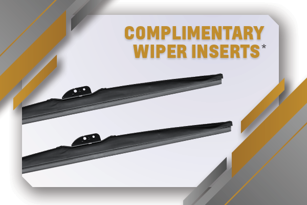 Complimentary Wiper Inserts